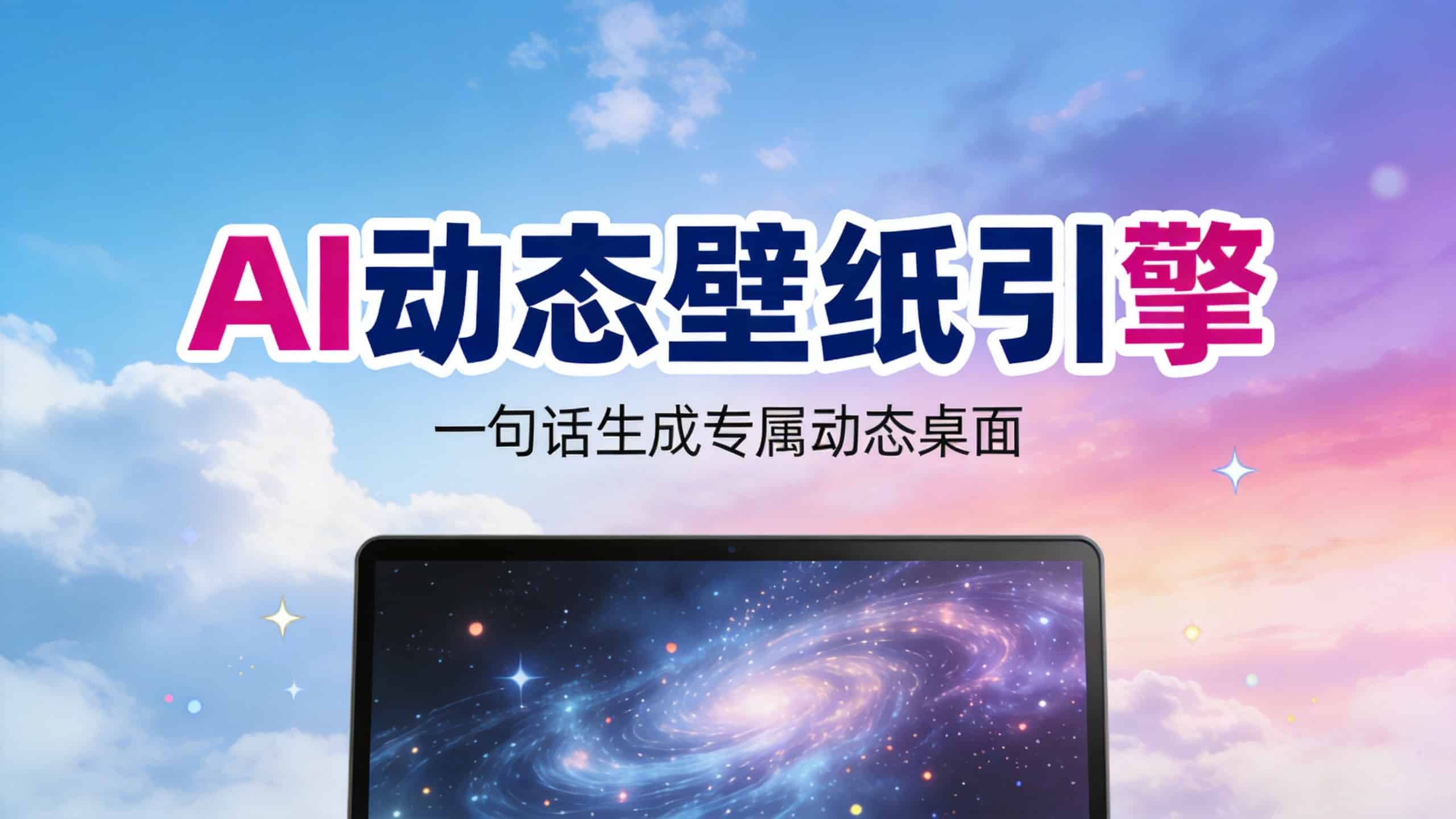 梦呓像素：免费AI动态壁纸引擎，用一句话生成你的专属动态桌面
