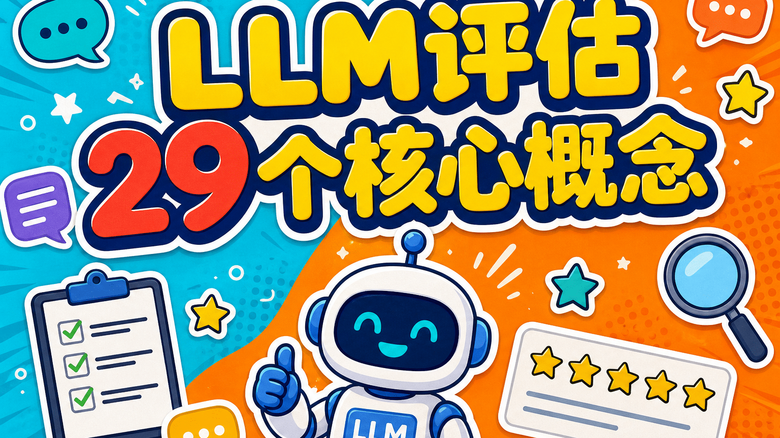 LLM 评估怎么做？工程师必须掌握的 29 个核心概念（附落地工具与国内方案）