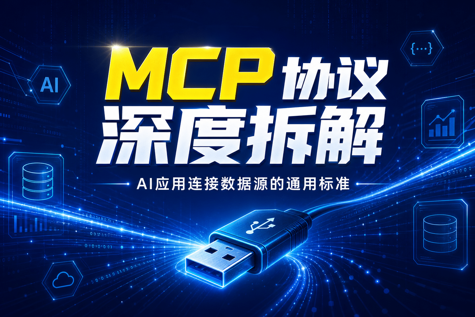 MCP协议深度拆解：AI应用连接数据源的通用标准是怎么工作的