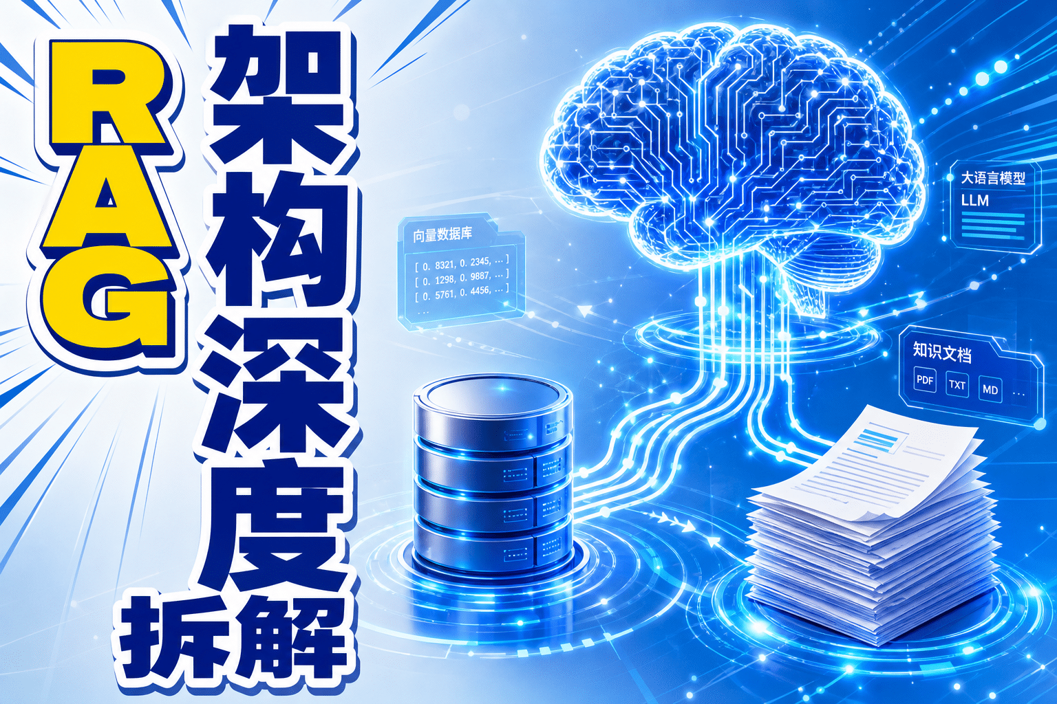 RAG 原理深度拆解：从 Embedding 检索到 Agentic RAG 的完整架构