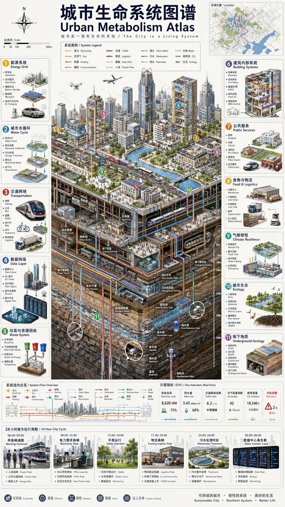 awesome-gpt-image-2 案例 1 城市生命系统图谱信息图