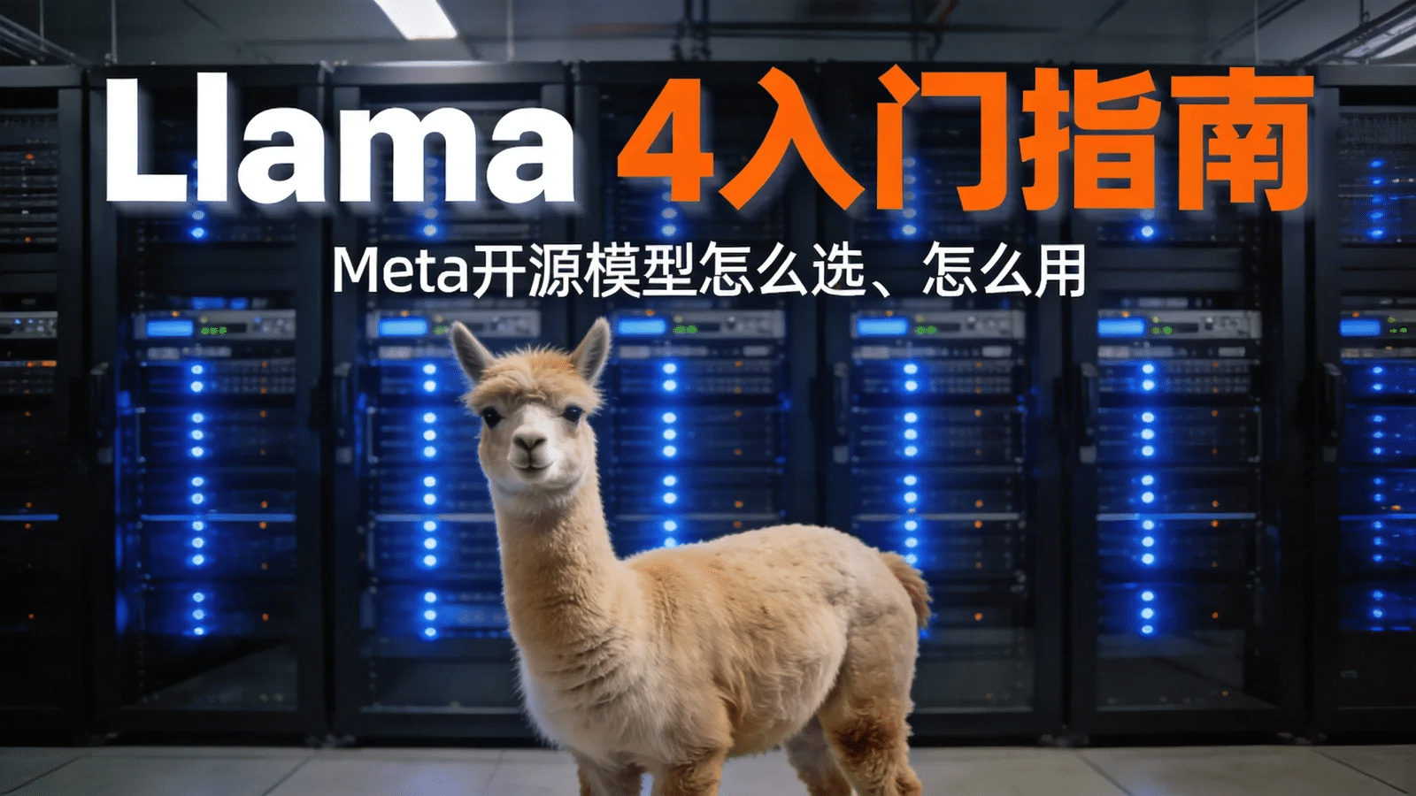 Llama 4 入门指南：Meta 开源模型怎么选、怎么用